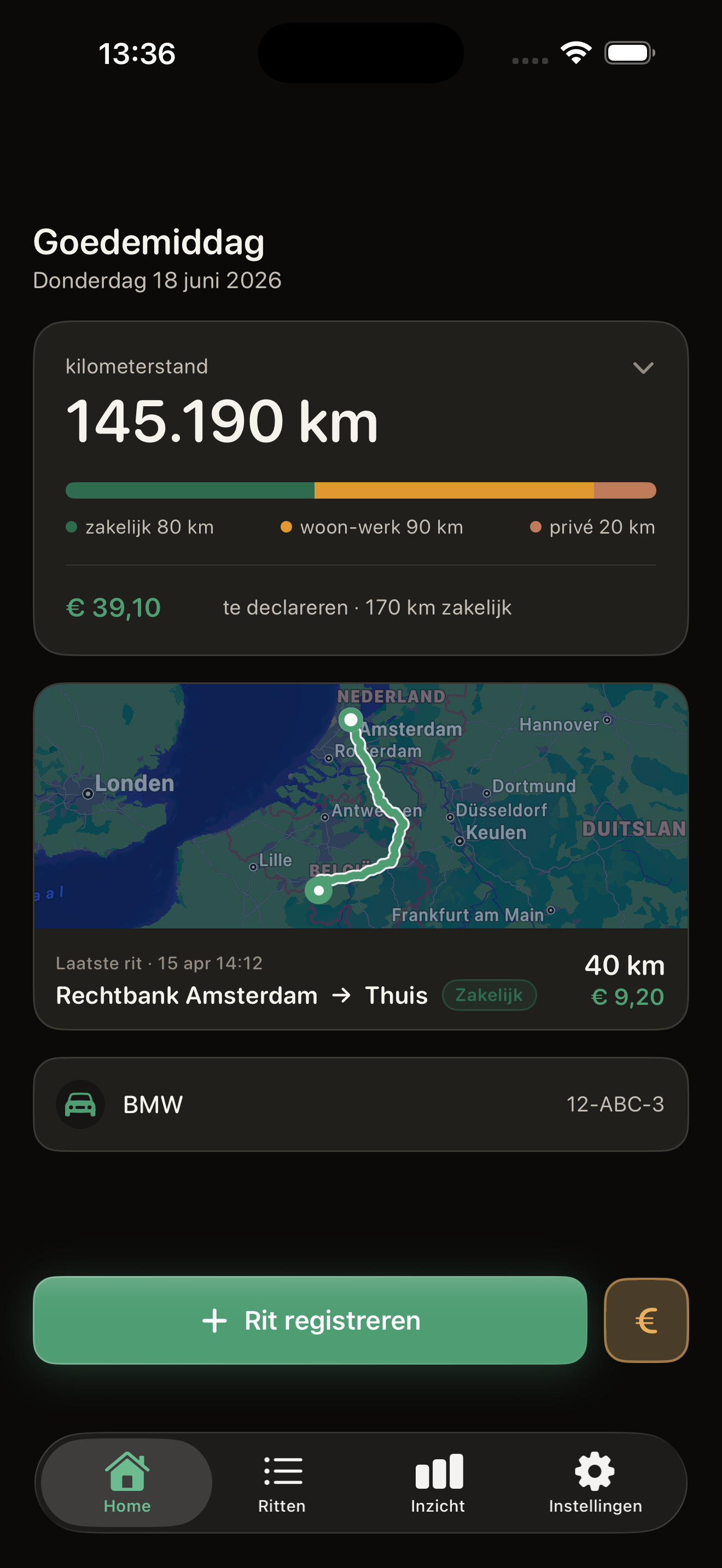 RitLog Donkere modus